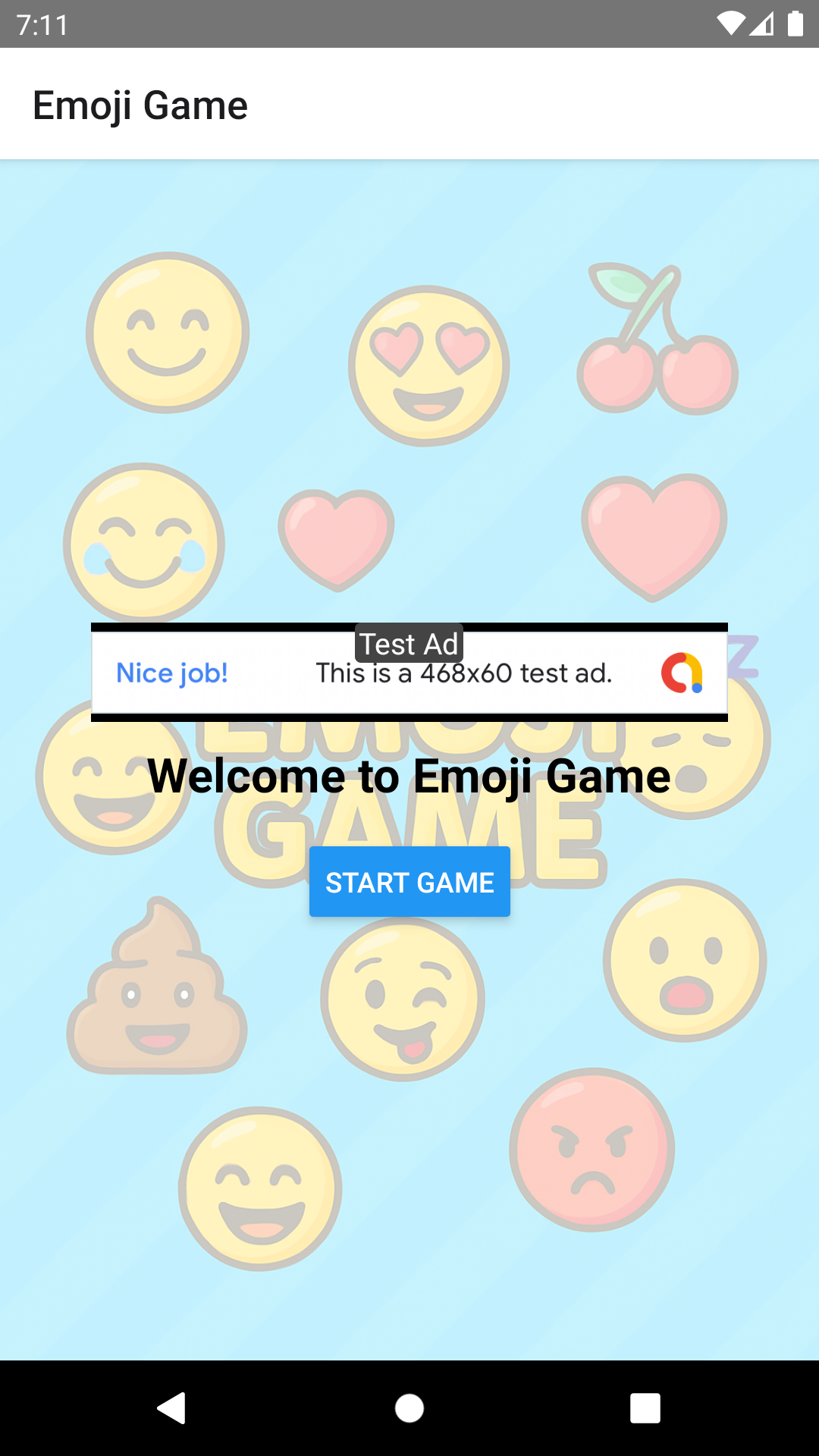แอปพลิเคชั่นเกมจับคู่อีโมจิ image 1